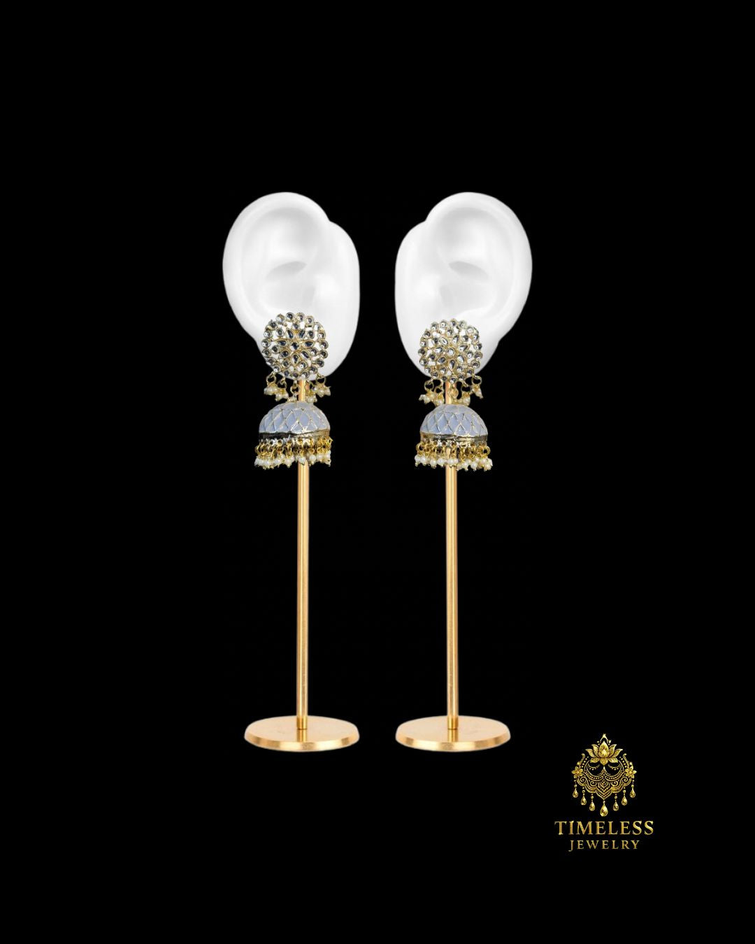 Meenakari Earrings Jhumkis