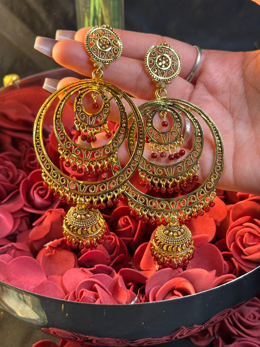 Long Layered Jhumka